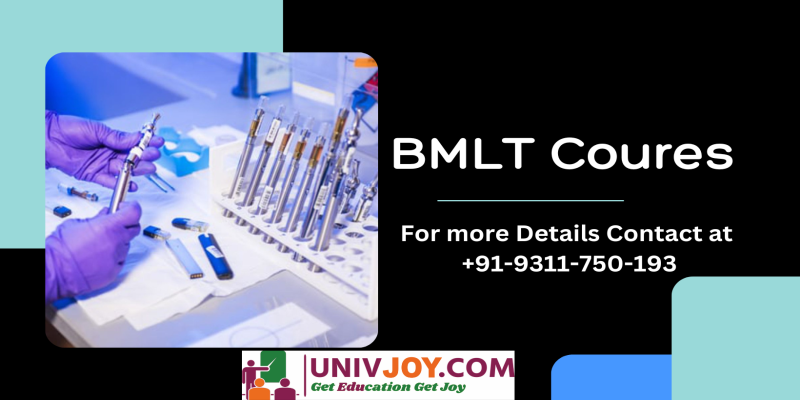 study BMLT course and scope in india 