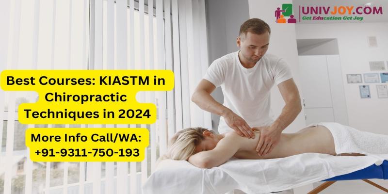 Benefits of KIASTM in Chiropractic Techniques.