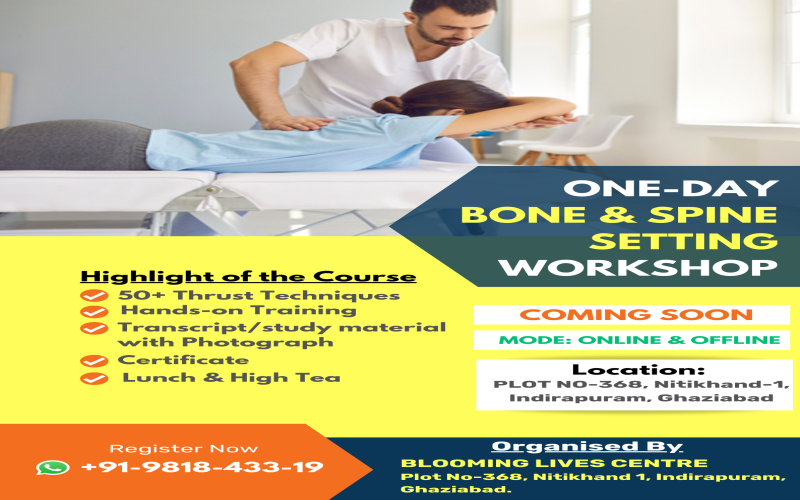 Bone Setting & Chiropractic workshop
