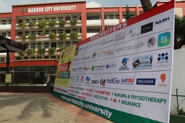 Garden city university,bangalore